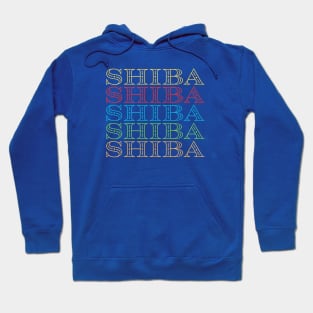 Shiba Inu Retro Hoodie